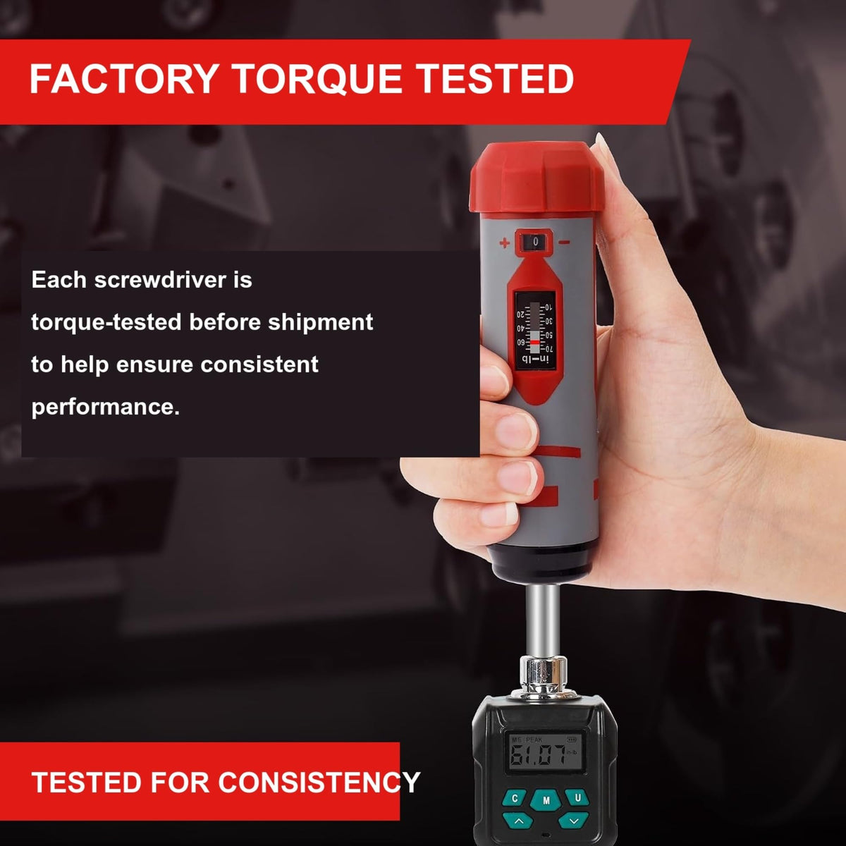 42-Piece Torque Screwdriver Set with 40 CR-V Bits X6179