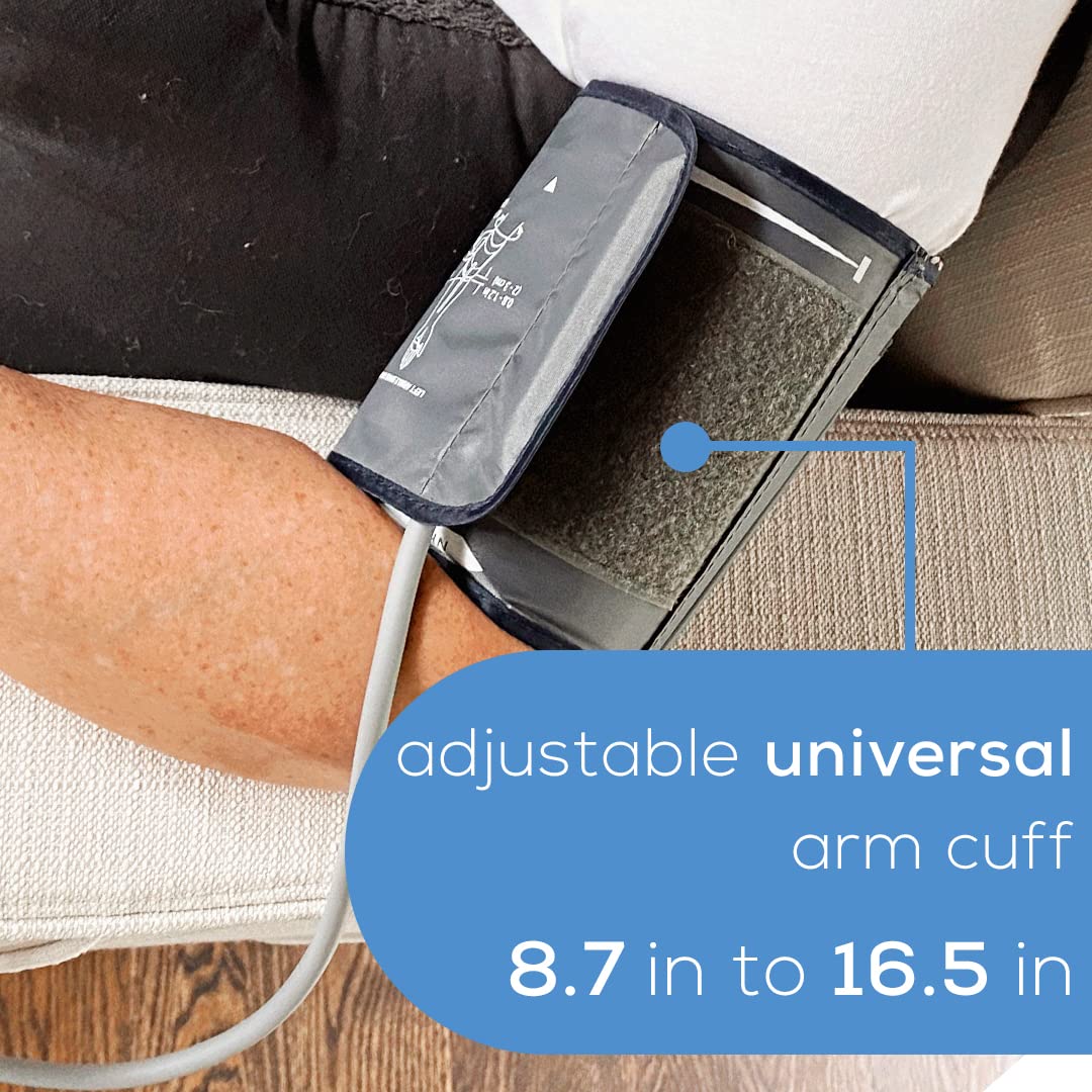 Upper Arm Blood Pressure Monitor with Large Cuff X688291