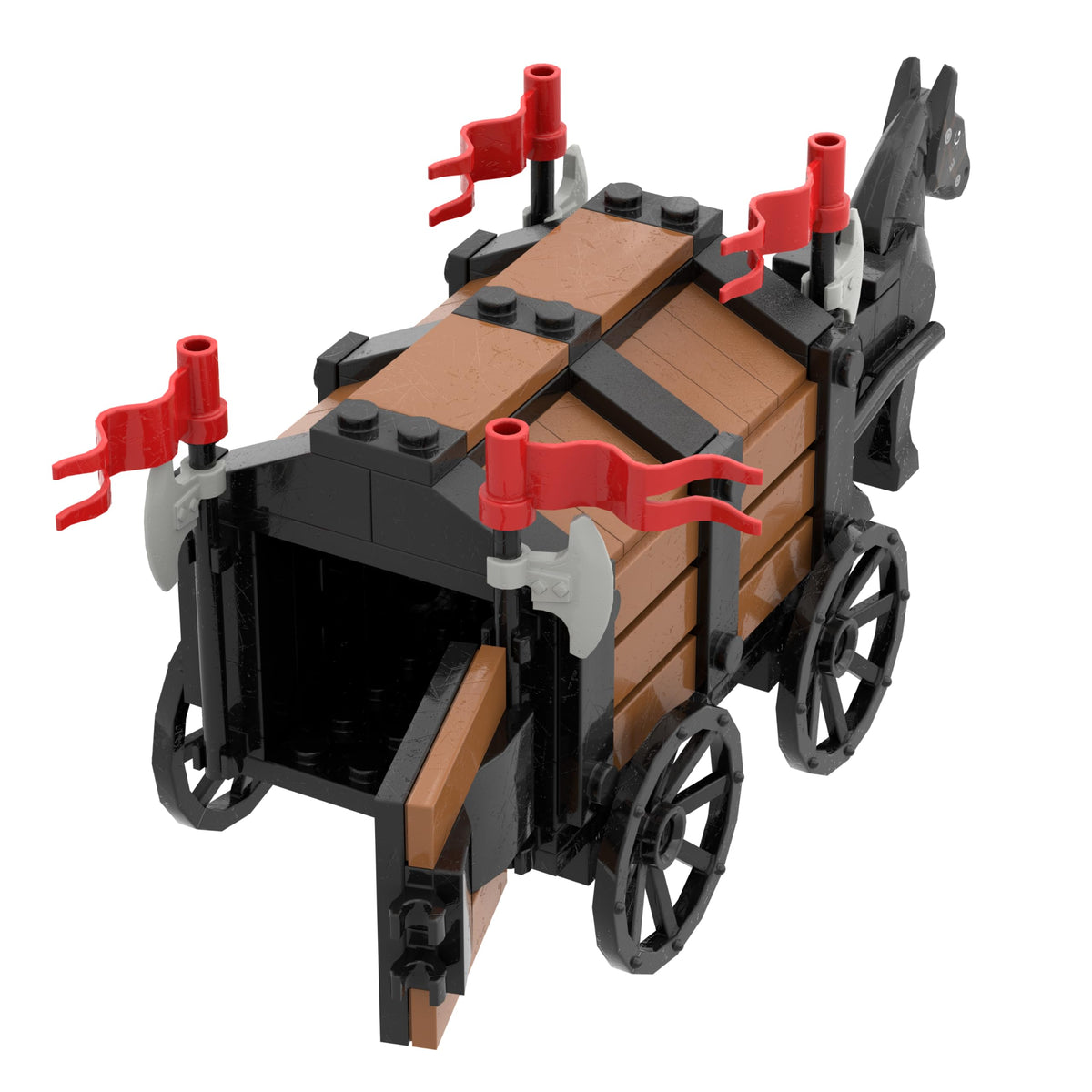 Medieval Carriage Building Blocks M16608