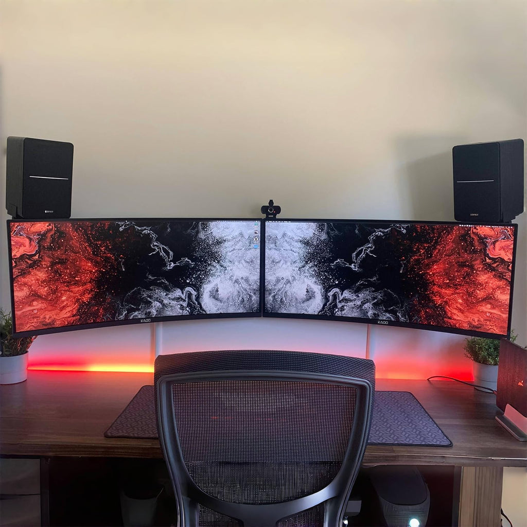 2-Pack 34" Curved 165Hz Ultrawide Computer Monitor Y495