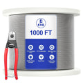 1/8" Stainless Steel Wire Rope Cable 7x7 Strands A85452