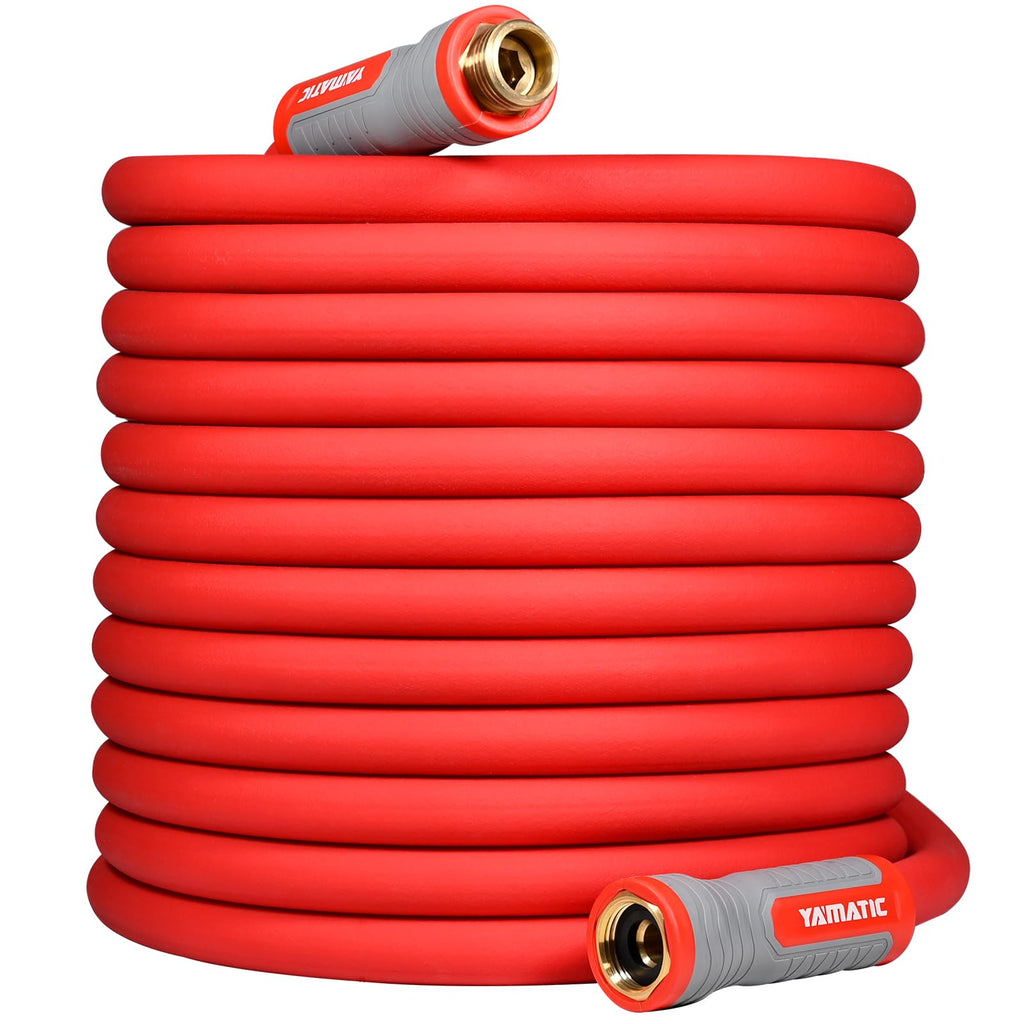 100FT 5/8" Garden Hose Brass Swivel Handle 600 PSI R7949