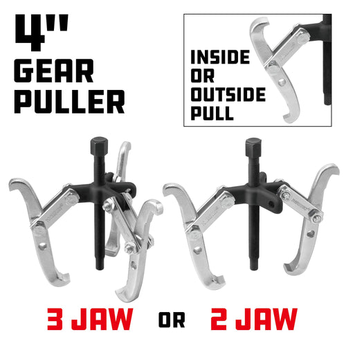 2/3 Jaw Reversible Gear Puller Set, 4-Inch X54550