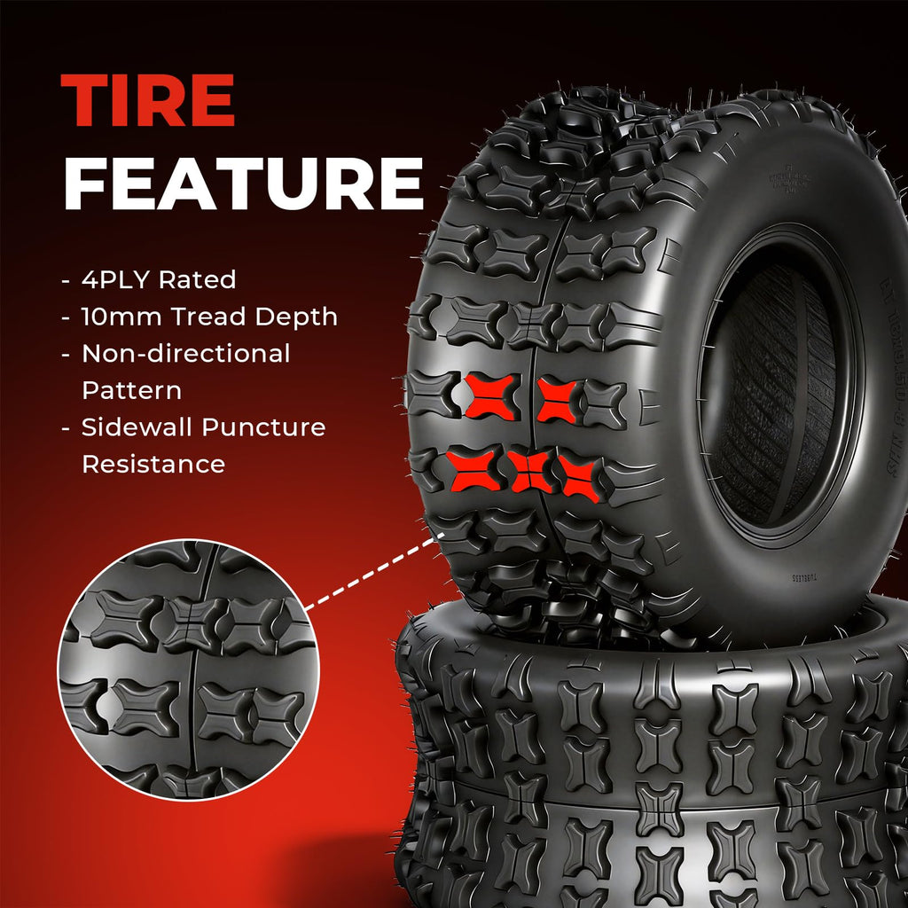Set of 4 All Terrain ATV/UTV Tires Z2084