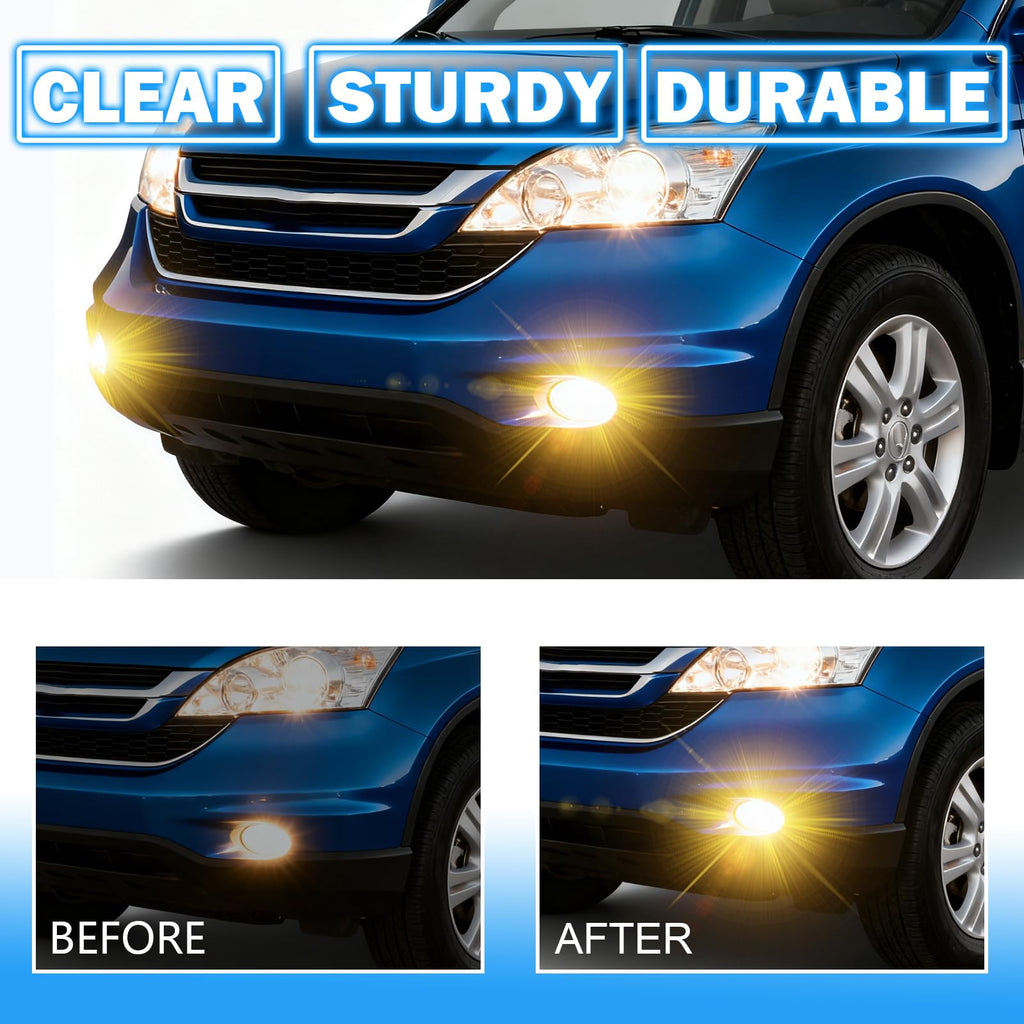 Driving Fog Lights with H11 12V 55W Halogen Bulbs & Switch and Wiring Kit M468