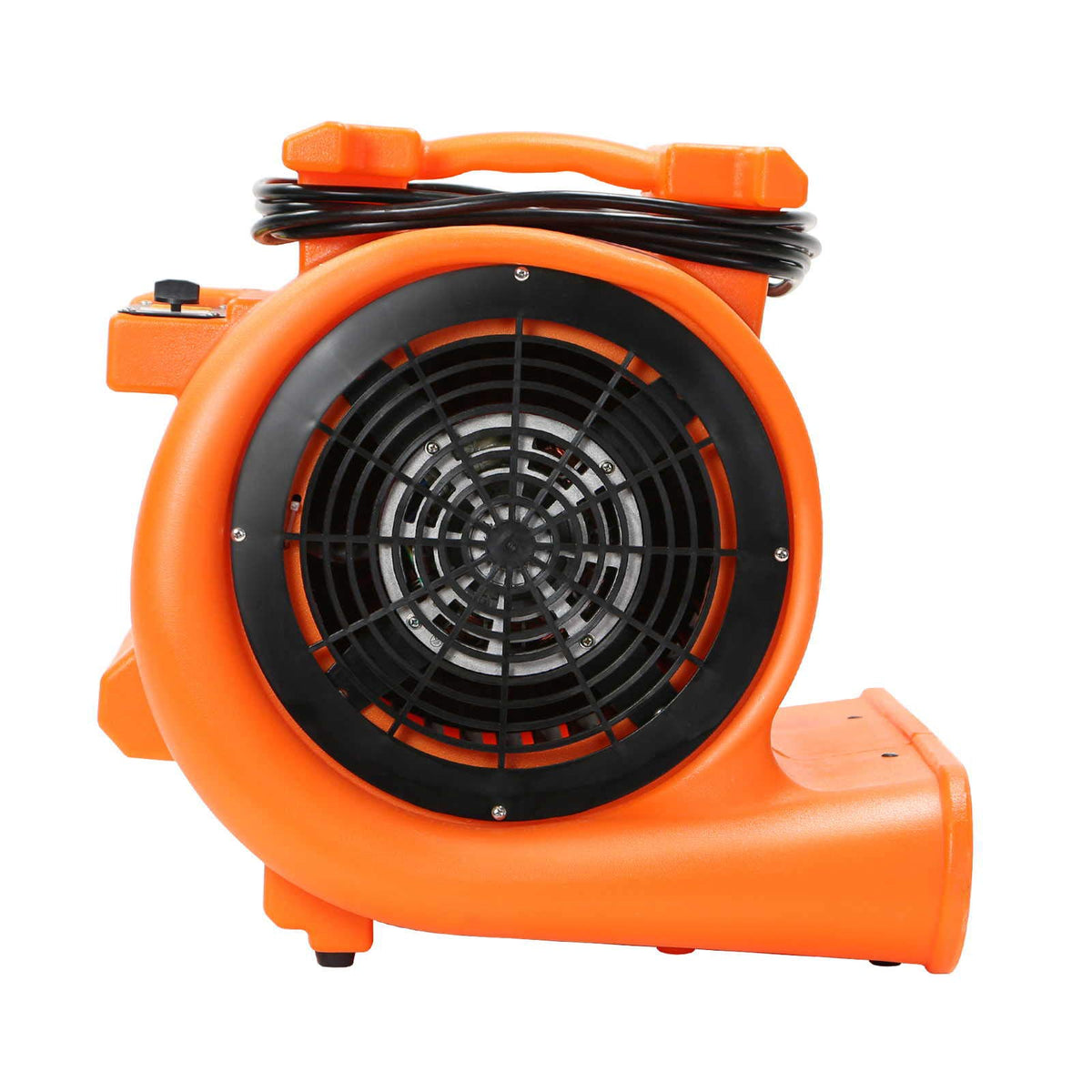 6pk 3 Speed 1 HP Orange Stackable Air Mover Floor Fan N1063