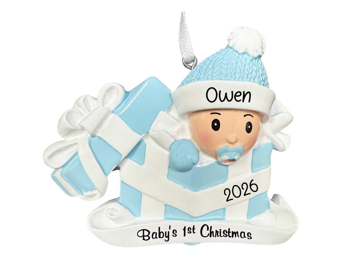 Baby's First Christmas Ornament 2026 Y1399