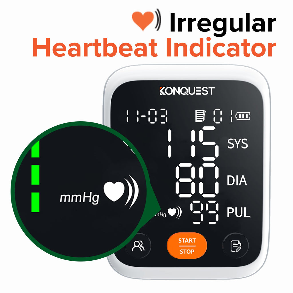 Upper Arm Blood Pressure Monitor with Adjustable Cuff X773