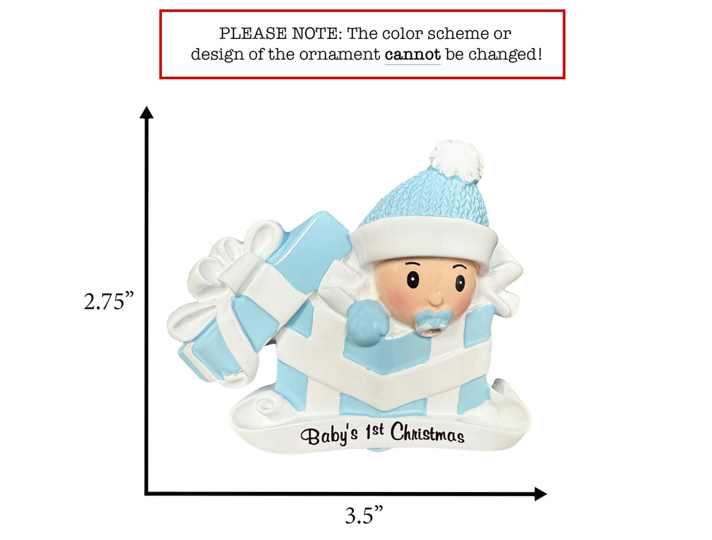 Baby's First Christmas Ornament 2026 Y1399