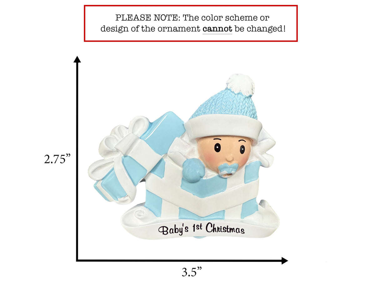 Baby's First Christmas Ornament 2026 Y1399