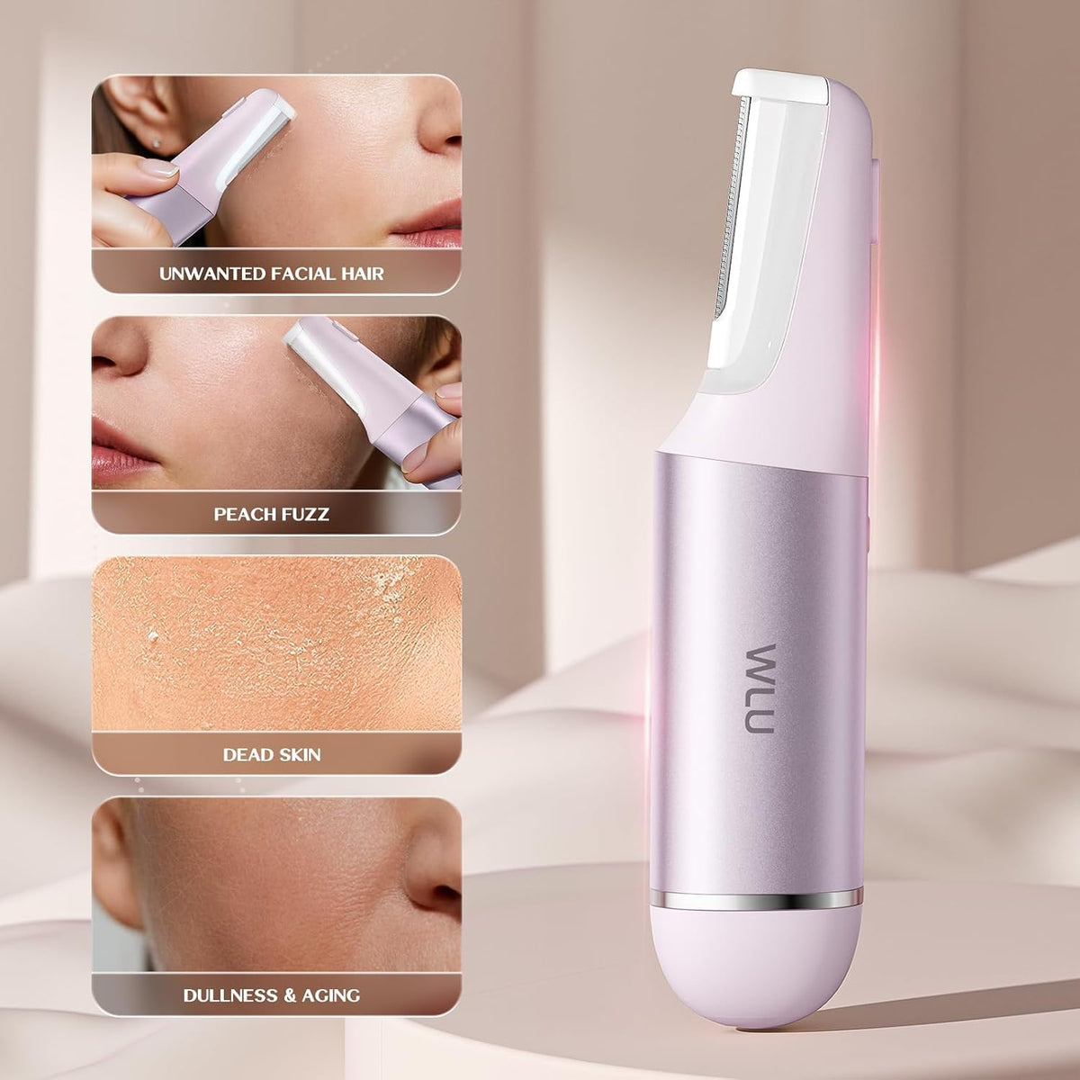 Lavender Purple Facial Razor I9762