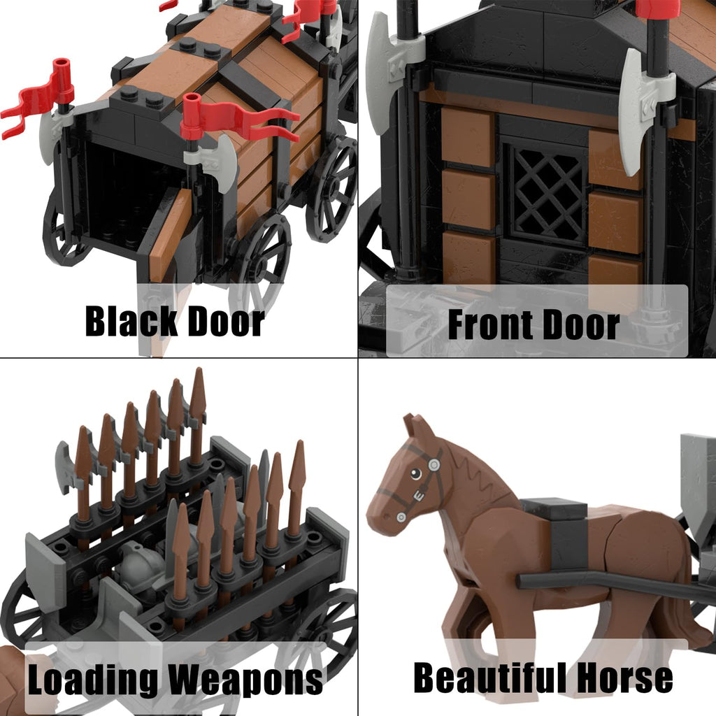 Medieval Carriage Building Blocks M16608