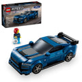 Buildable Blue Sports Car Model Set T303