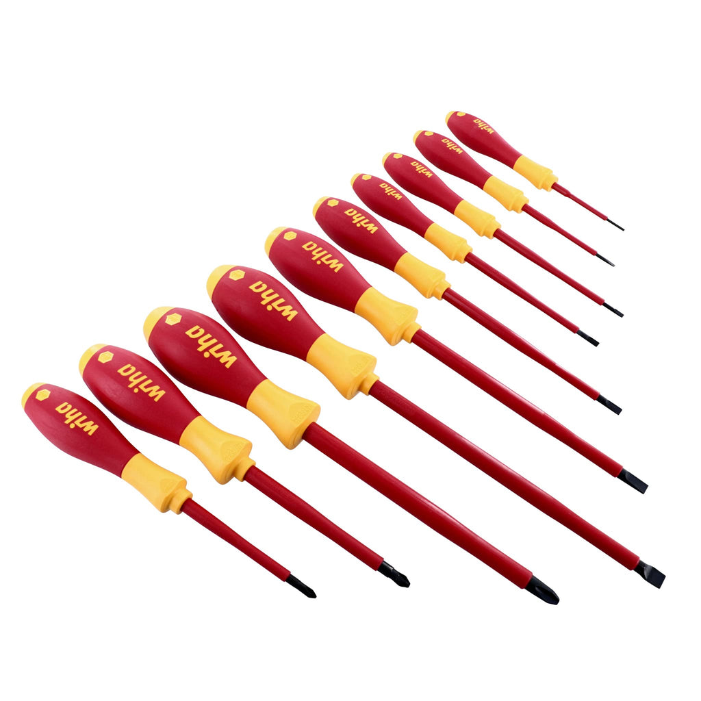 Slotted Phillips Insulated Screwdriver Set 15 Piece F2487