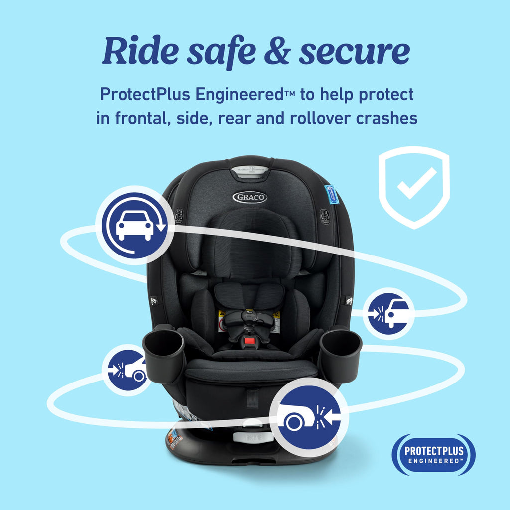 3-in-1 Rotating Convertible Car Seat B19017