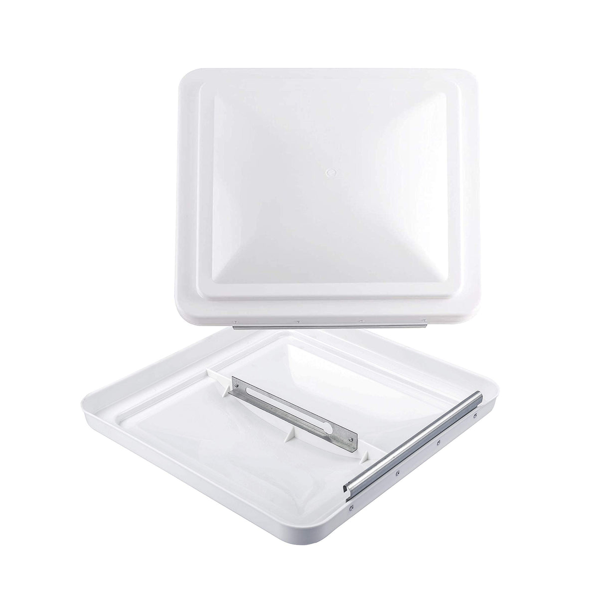 2 Pack 14 Inch White RV Roof Vent Cover D52385