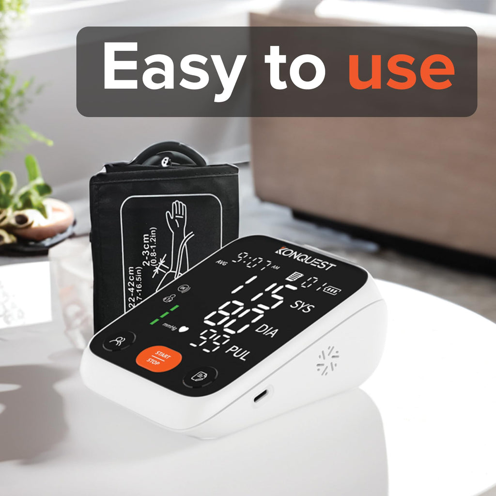 Upper Arm Blood Pressure Monitor with Adjustable Cuff X773