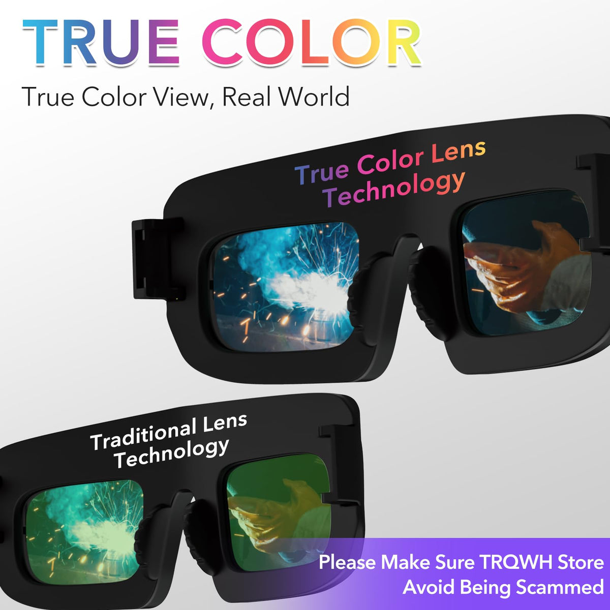 Auto Darkening Welding Glasses U121851