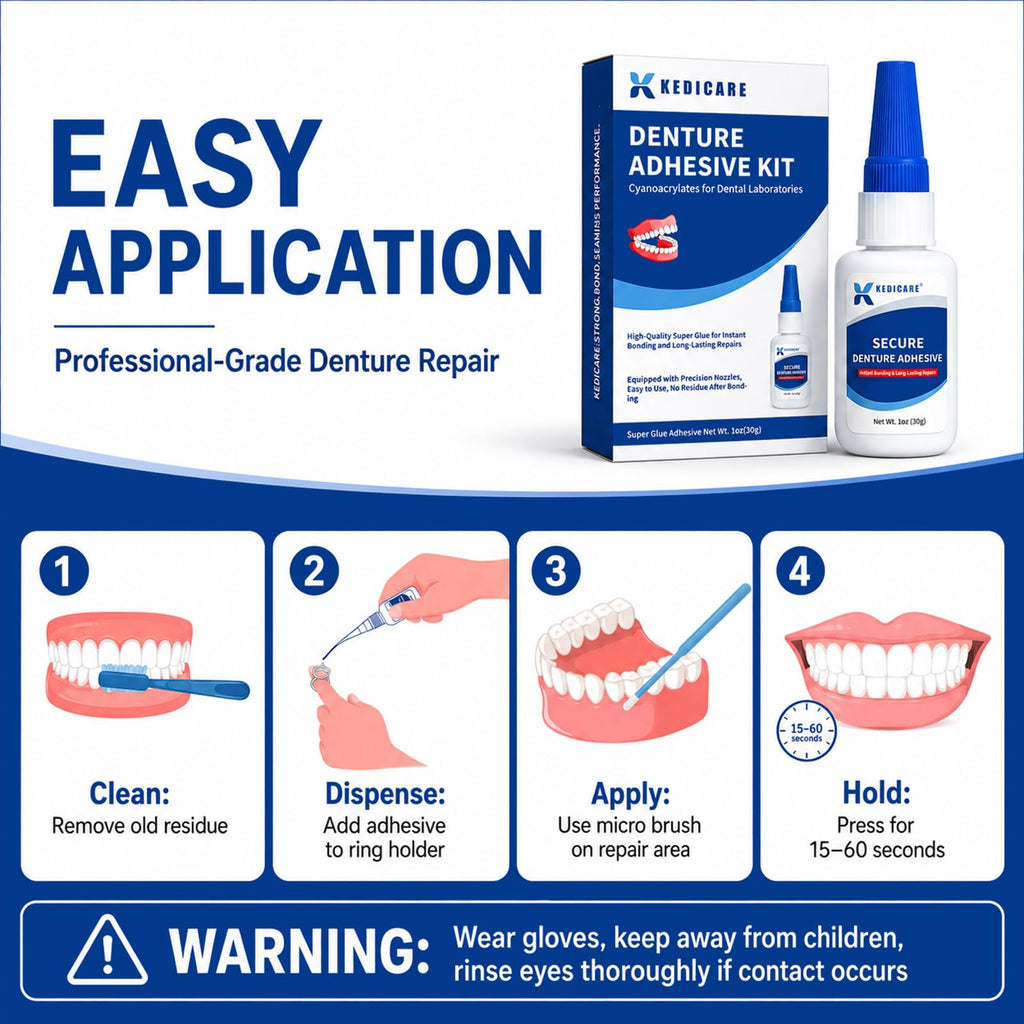 Denture Adhesive Kit 1oz C4741