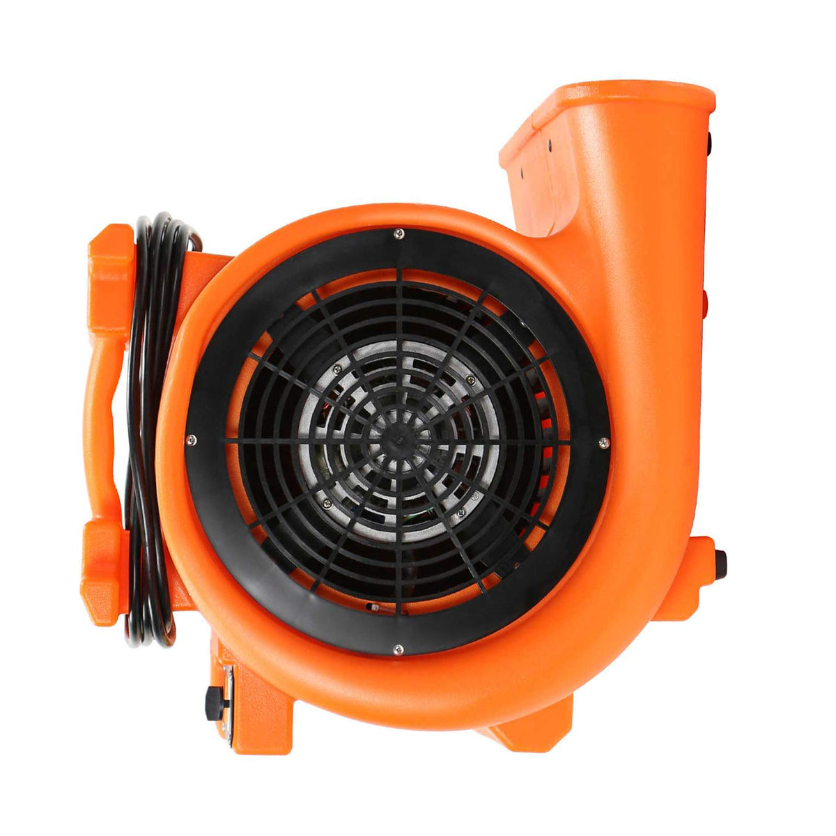 6pk 3 Speed 1 HP Orange Stackable Air Mover Floor Fan N1063
