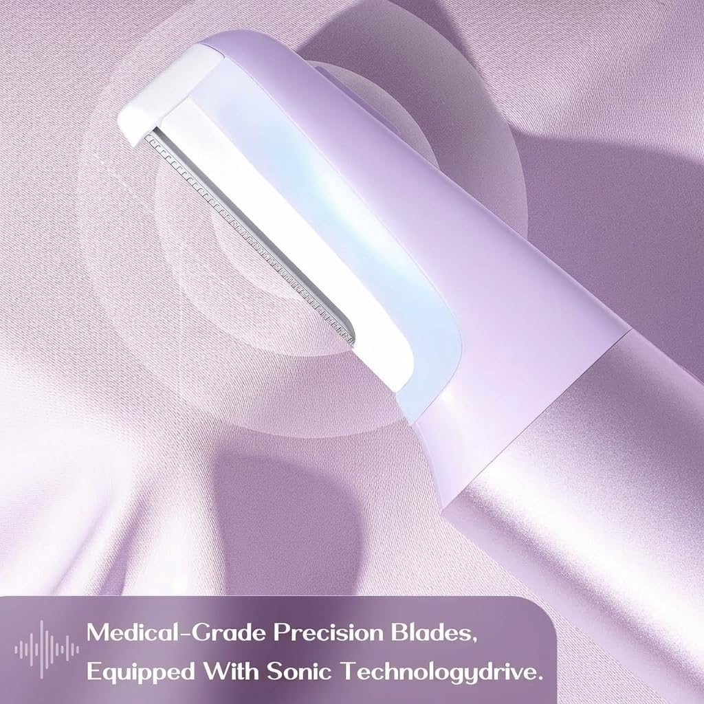 Lavender Purple Facial Razor I9762