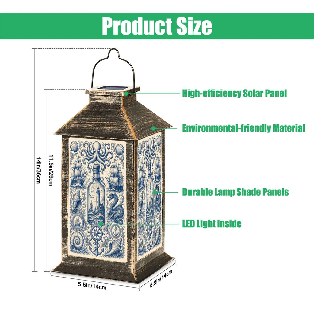 Waterproof LED Solar Hanging Lantern B113681