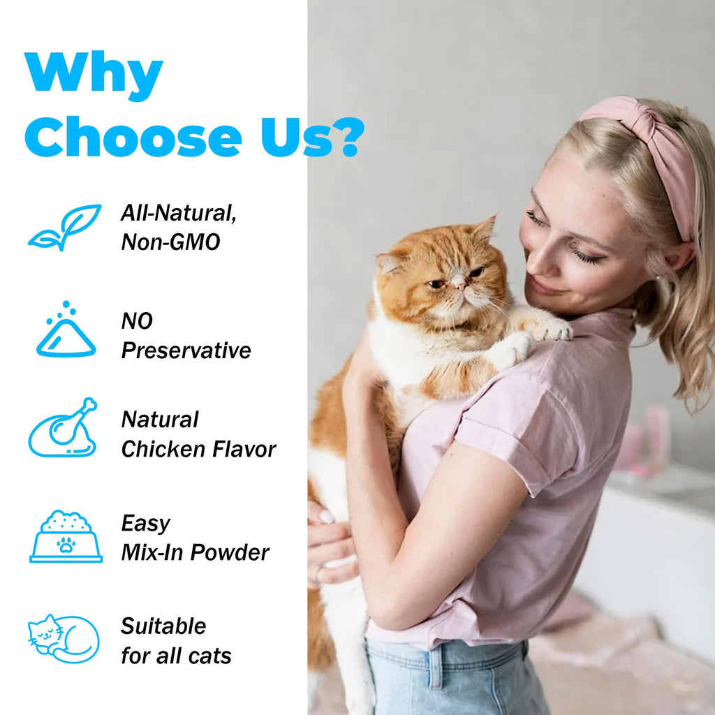 Chicken Flavor Cat Dental Care Powder 2.11 oz M9343