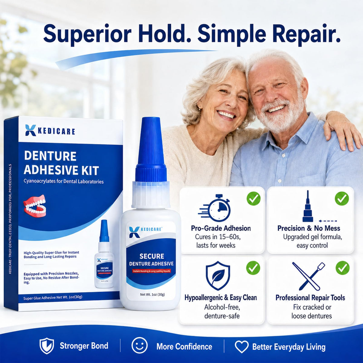 Denture Adhesive Kit 1oz C4741