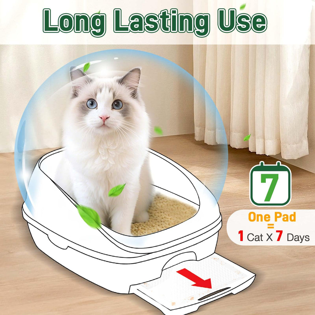 Super Absorbent Unscented Cat Litter Pads 70ct O687