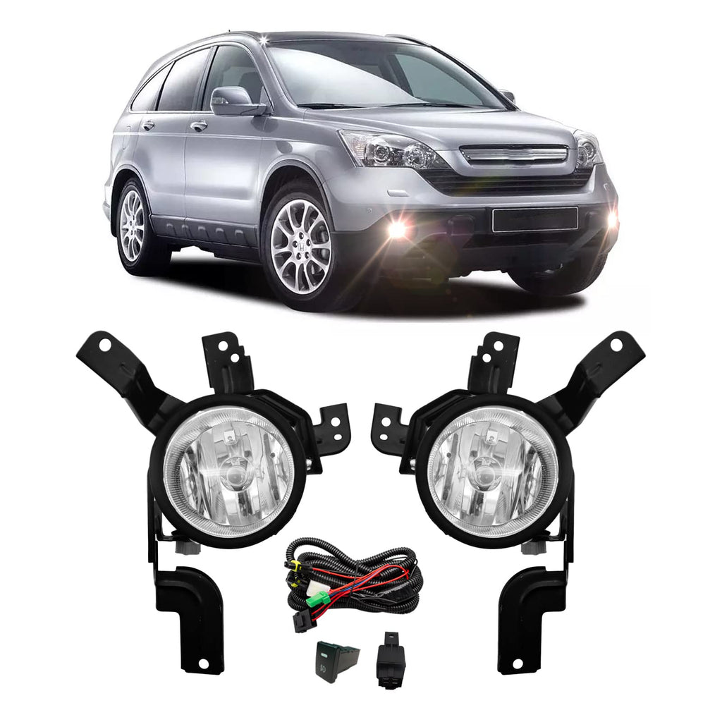 Driving Fog Lights with H11 12V 55W Halogen Bulbs & Switch and Wiring Kit M468