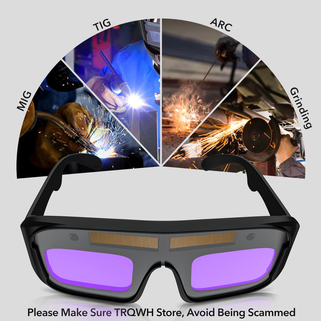 Auto Darkening Welding Glasses U121851