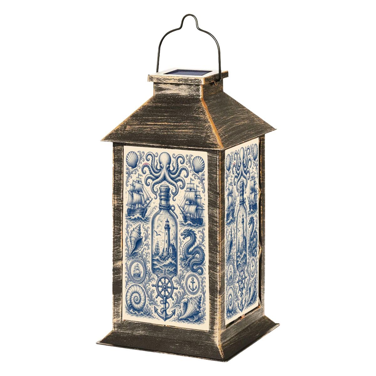 Waterproof LED Solar Hanging Lantern B113681