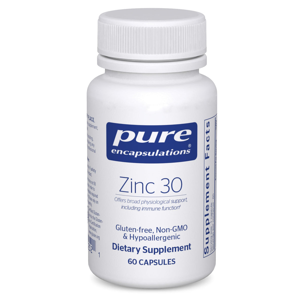 Zinc 30 mg, 60 Capsules R504
