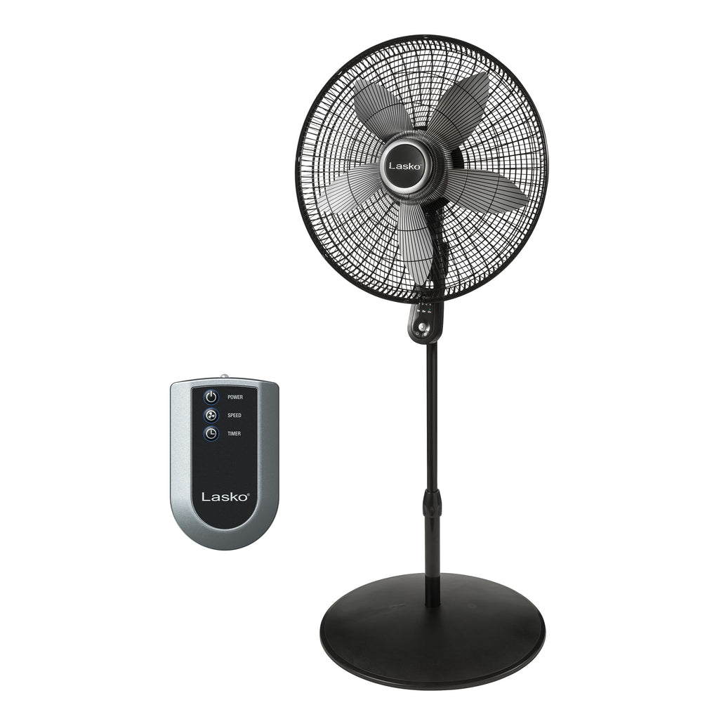 Oscillating Pedestal Fan 20" Black R74233
