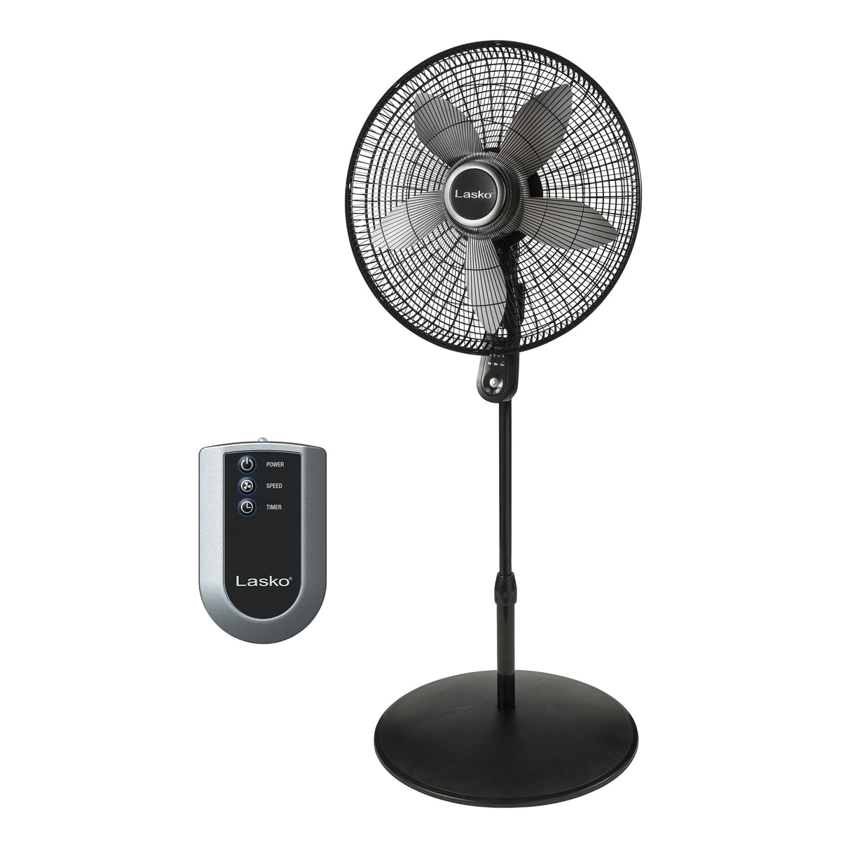 Oscillating Pedestal Fan 20" Black R74233