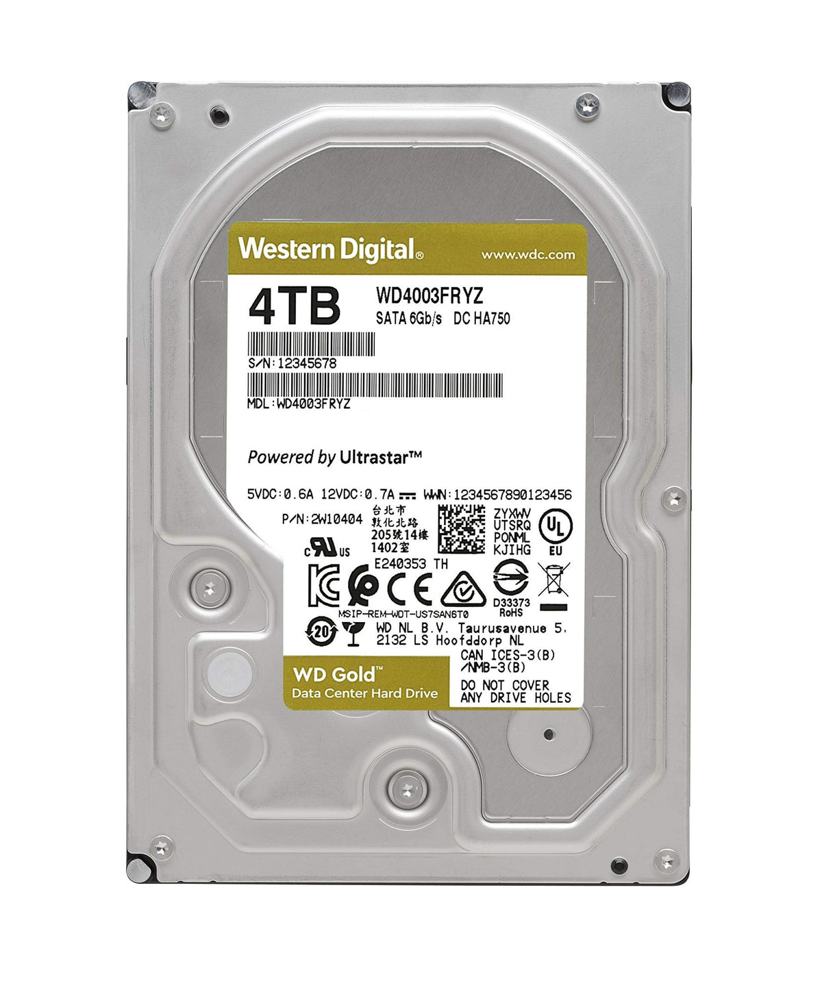4TB 7200 RPM Internal Hard Drive T677