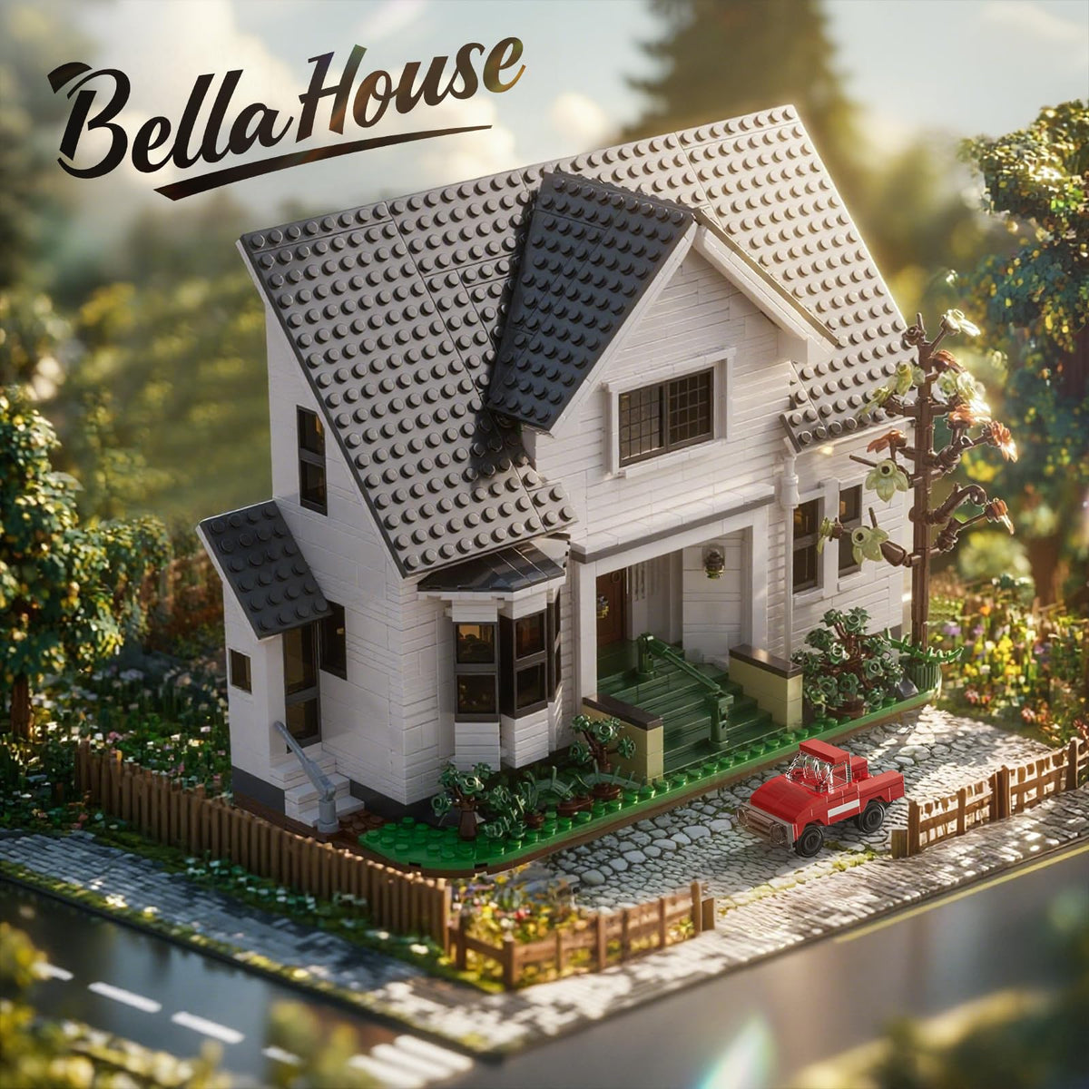 Building Block Set 1224 Pcs J258