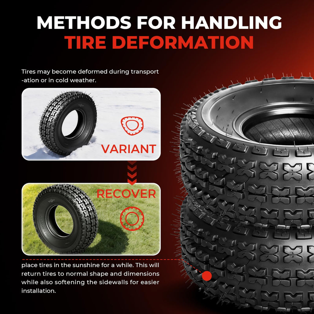Set of 4 All Terrain ATV/UTV Tires Z2084