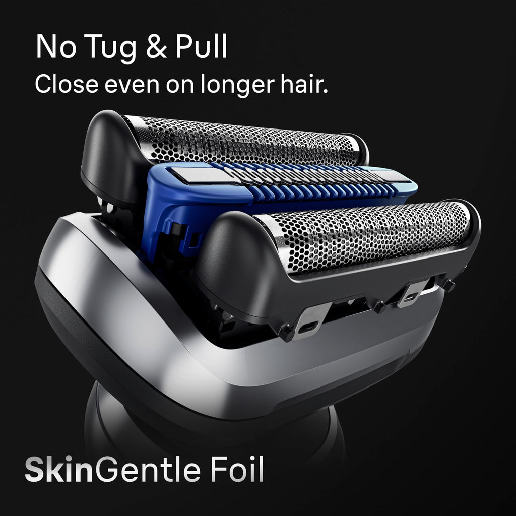 Electric Wet & Dry Foil Shaver with Travel Case O739052