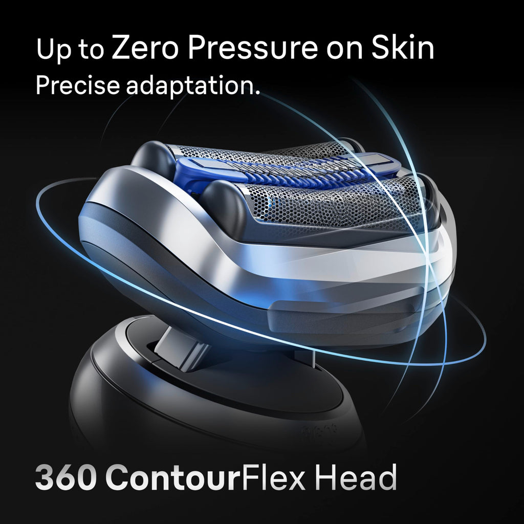 Electric Wet & Dry Foil Shaver with Travel Case O739052
