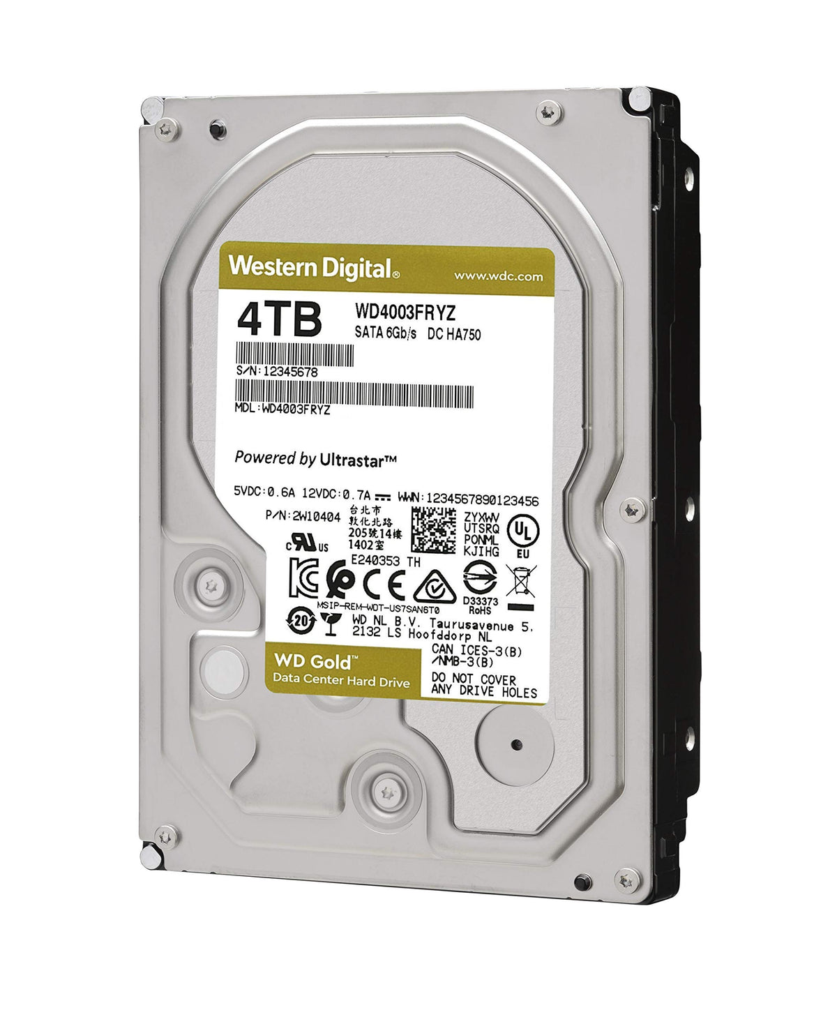 4TB 7200 RPM Internal Hard Drive T677