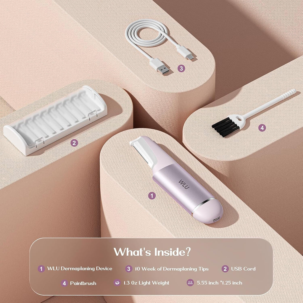 Lavender Purple Facial Razor I9762