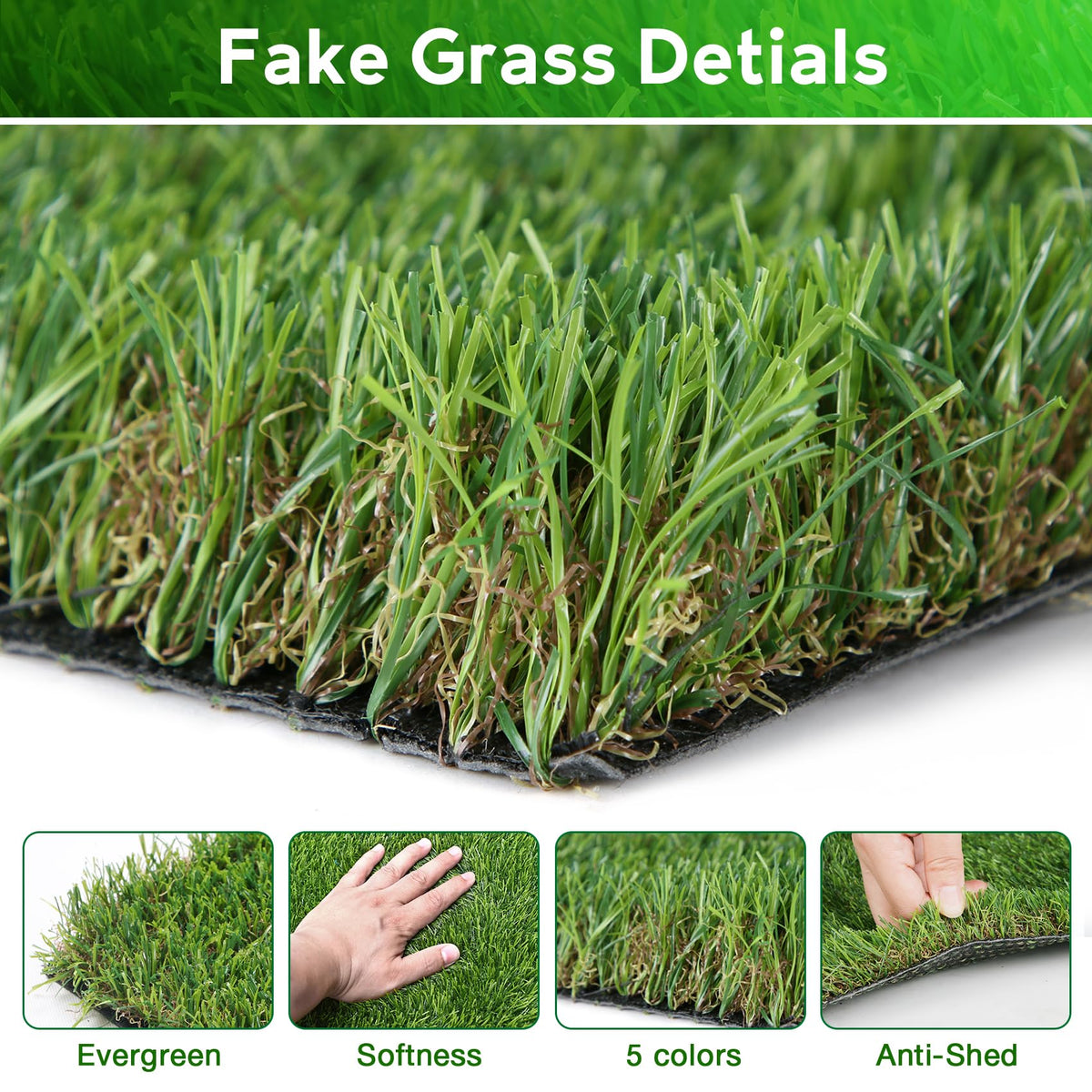 Large Artificial Grass Pad for Dogs Potty, 4 FT X 6 FT X198683