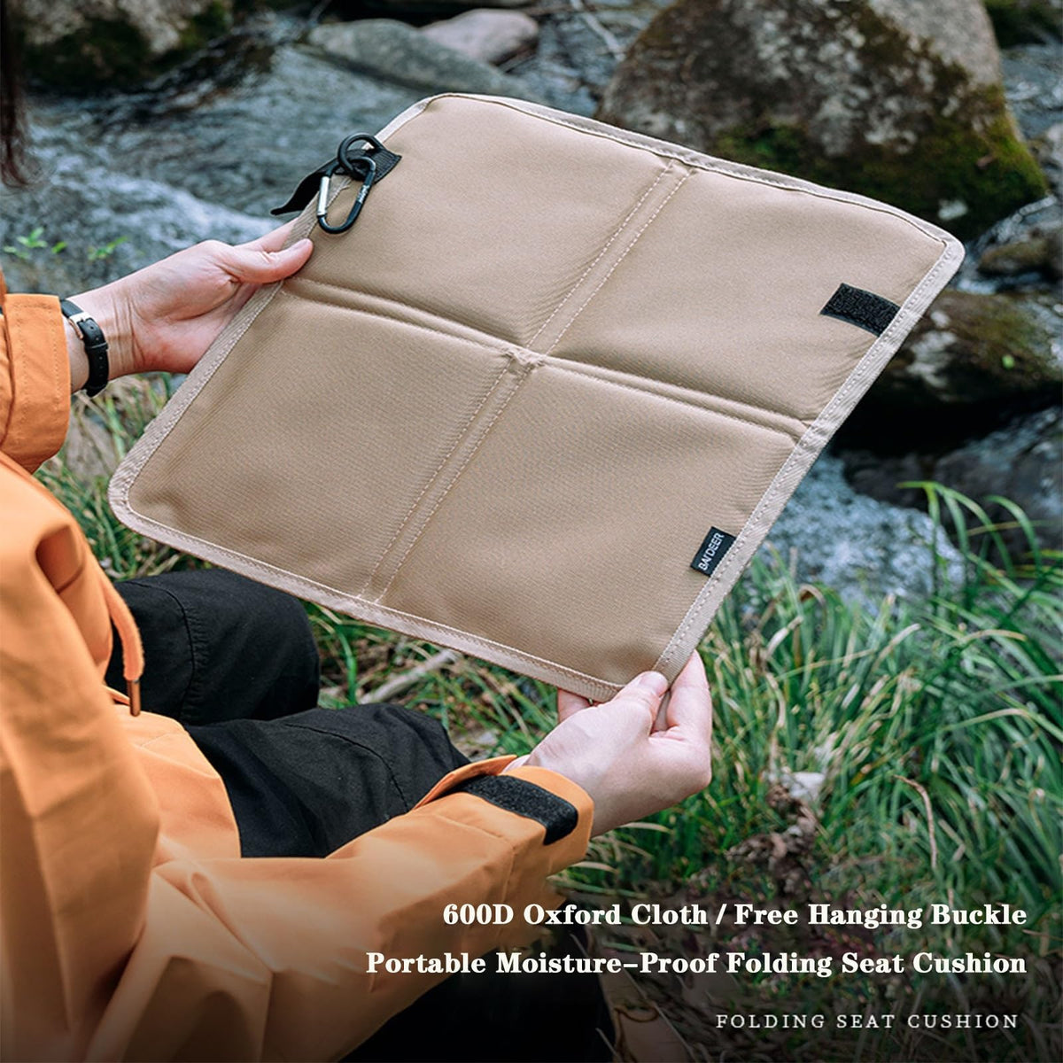 Portable Folding Oxford Seat Cushion V88070