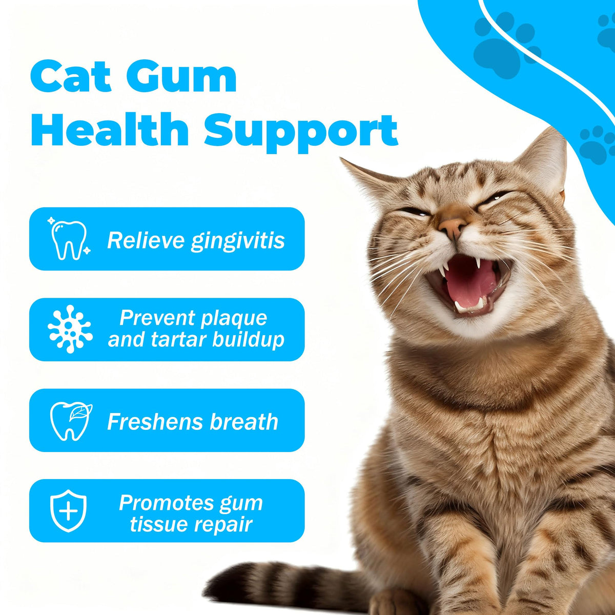 Chicken Flavor Cat Dental Care Powder 2.11 oz M9343