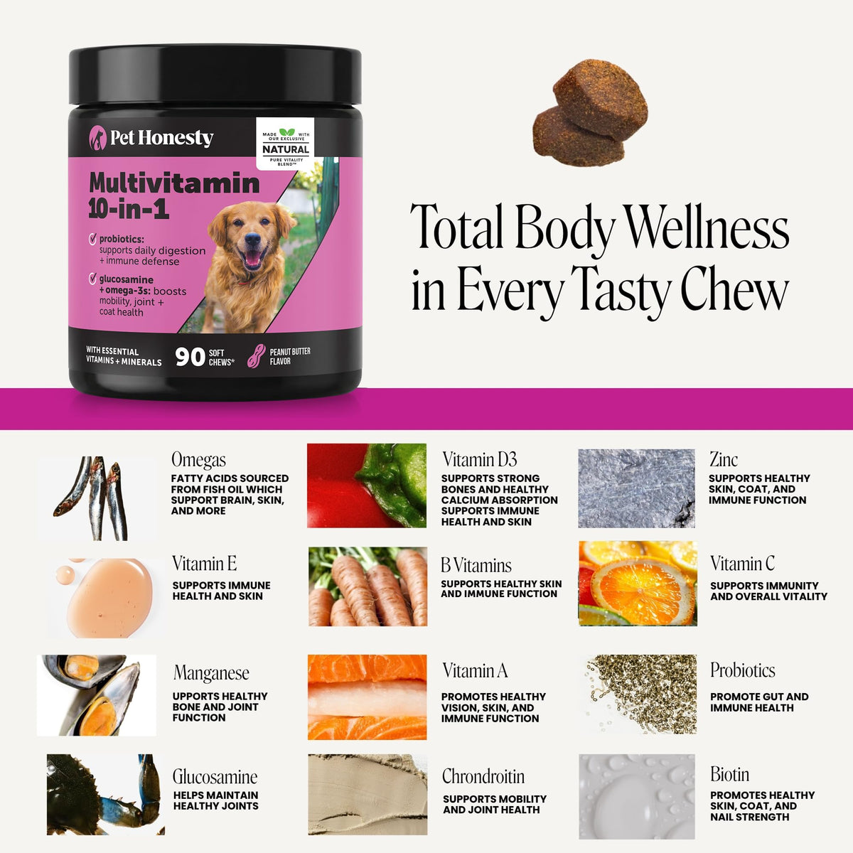 90 Ct Dog Multivitamin M696