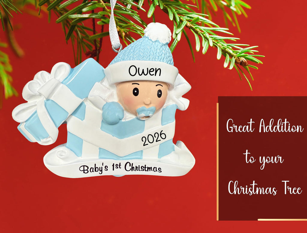Baby's First Christmas Ornament 2026 Y1399