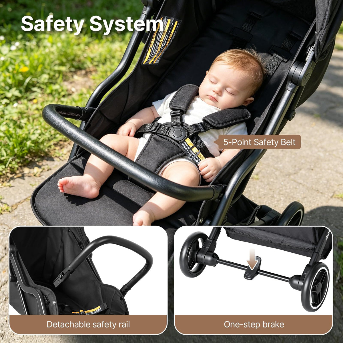 Lightweight Compact Travel Stroller V980