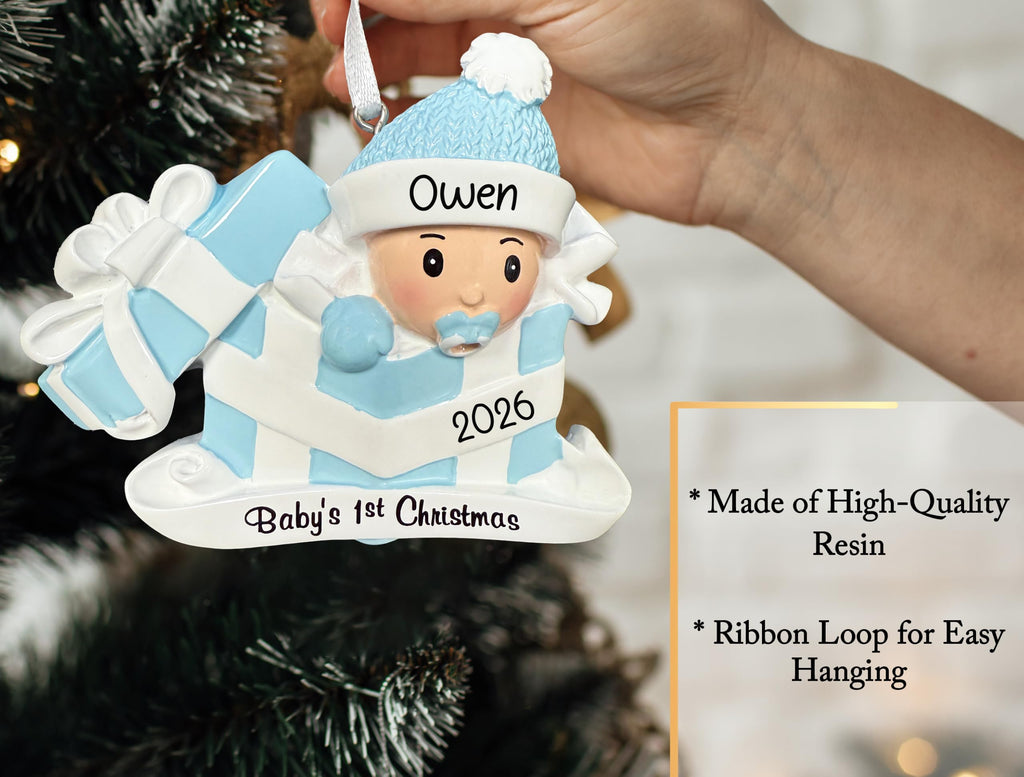 Baby's First Christmas Ornament 2026 Y1399