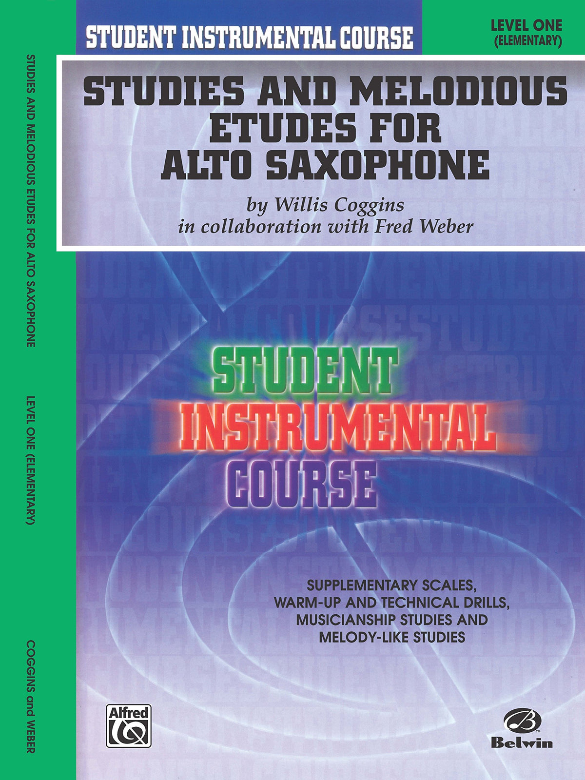 Alto Saxophone Studies and Melodious Etudes Level 1 K3545